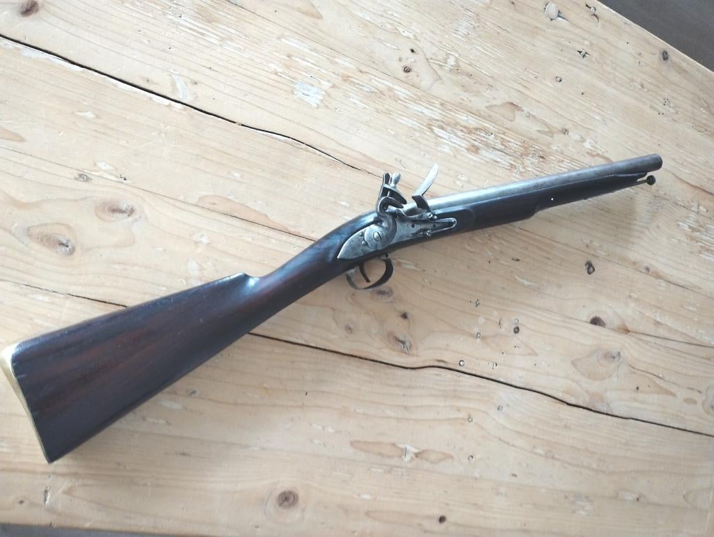 Antiek Brits flintlock geweer, Ophalen of Verzenden