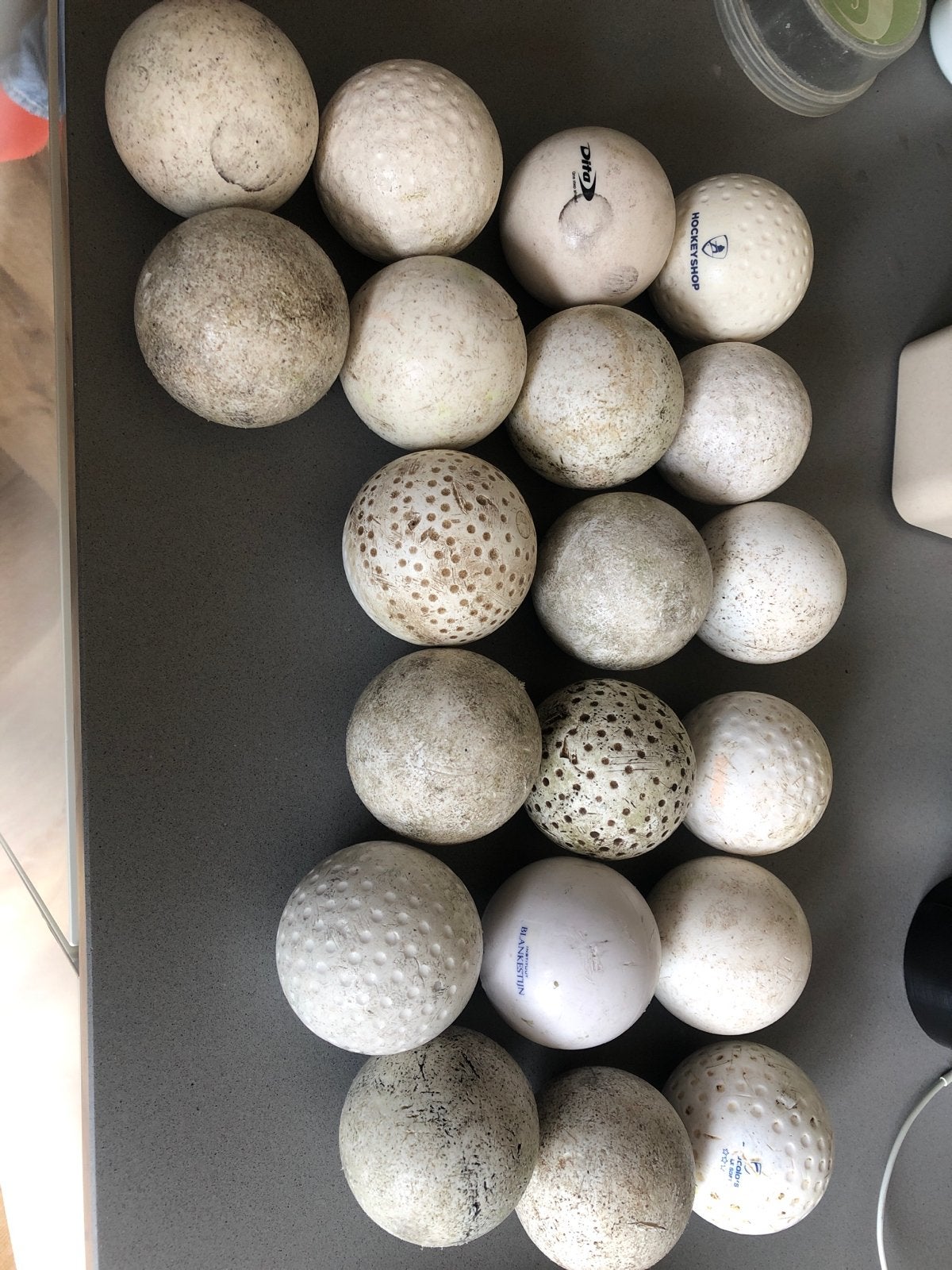 Hockeyballen (gebruikt) - Diverse merken, Sport en Fitness, Hockey, Ophalen of Verzenden, Gebruikt