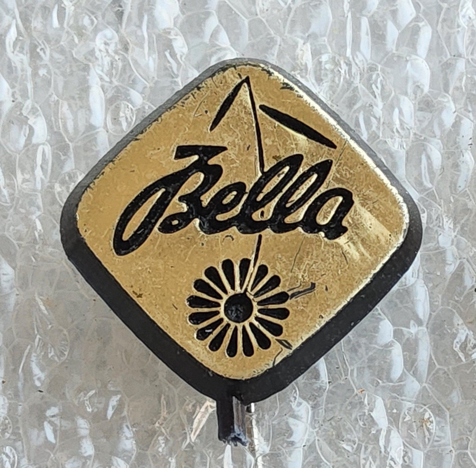 Vintage Zündapp Bella Motorscooter Speldje, Ophalen of Verzenden, Gebruikt, Transport, Speldje of Pin