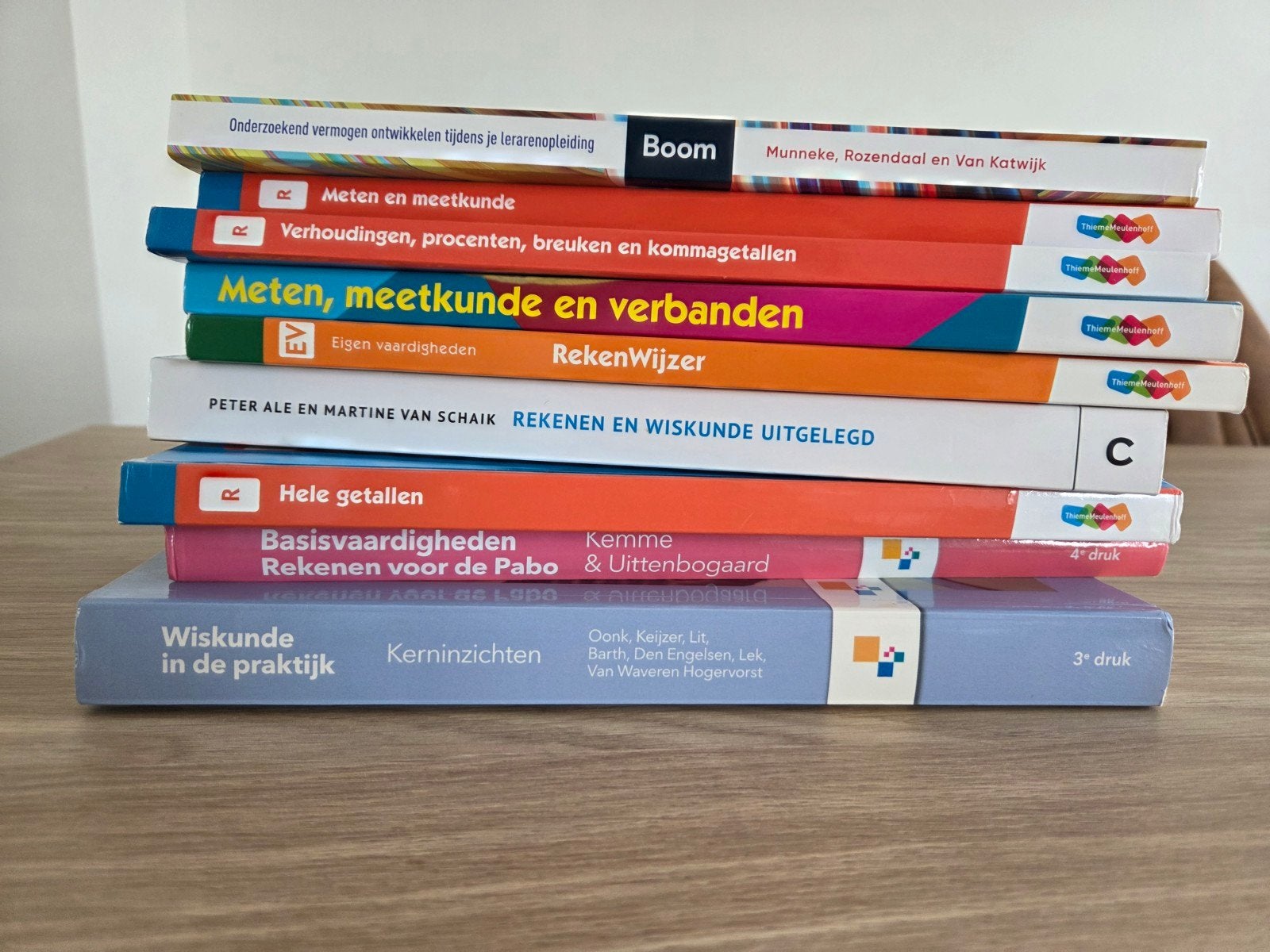 diverse (reken)boeken pabo, Ophalen, Beta, Zo goed als nieuw, HBO