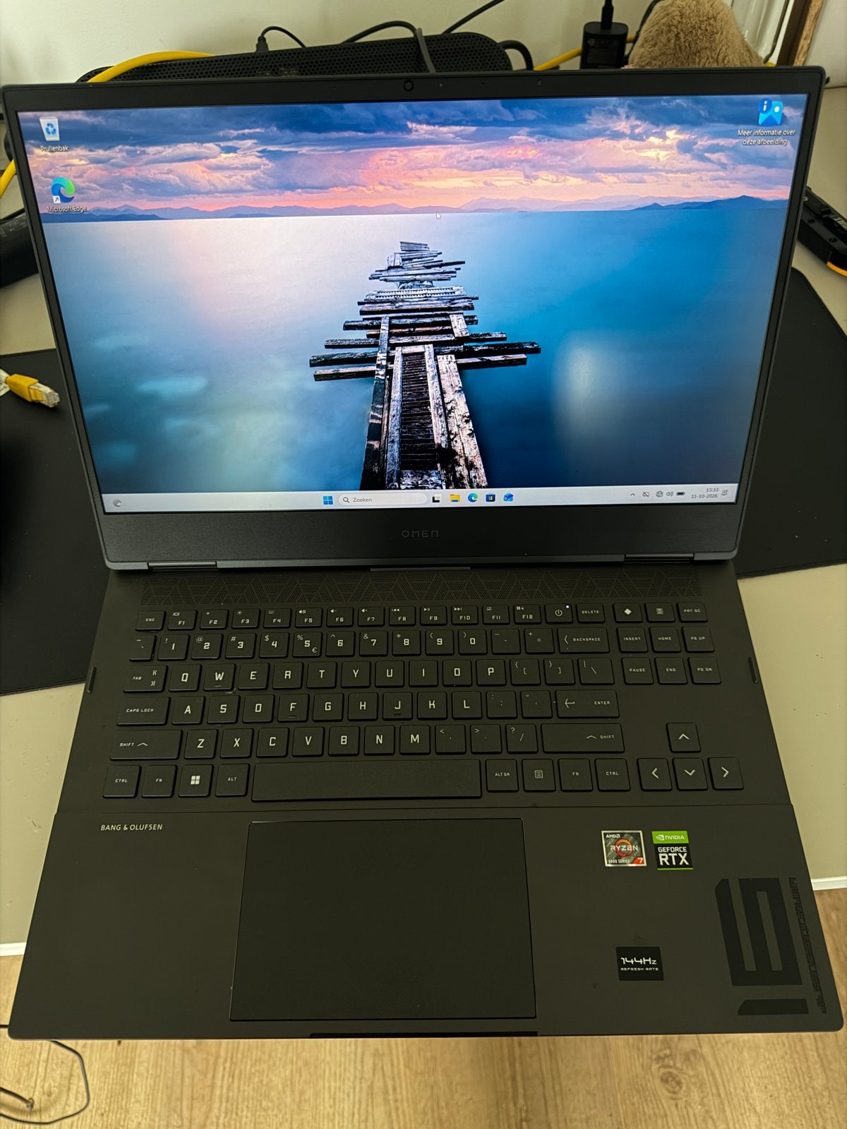 HP Omen 16 Gaming Laptop - R7 6800H, RTX 3060, 32GB RAM, Ophalen, Met videokaart, 32 GB, Zo goed als nieuw