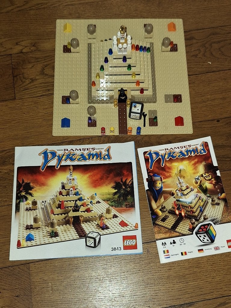 Lego Ramses Pyramid 3843, Gebruikt, Overige thema's, Lego, Ophalen of Verzenden