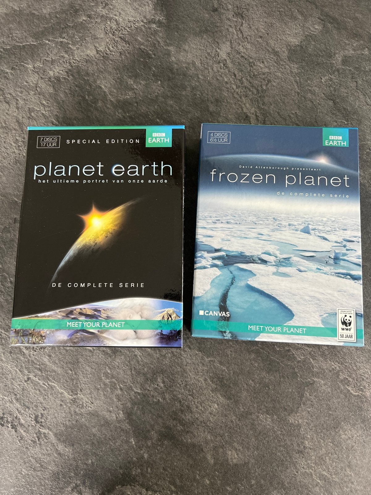 Planet Earth & Frozen Planet DVD Boxsets - BBC Earth, Ophalen, Alle leeftijden, Nederlands, Natuur