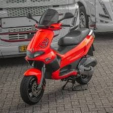Gilera runner frame met NL A1 125/180 kenteken, Fietsen en Brommers, Brommeronderdelen | Scooters, Ophalen of Verzenden, Zo goed als nieuw