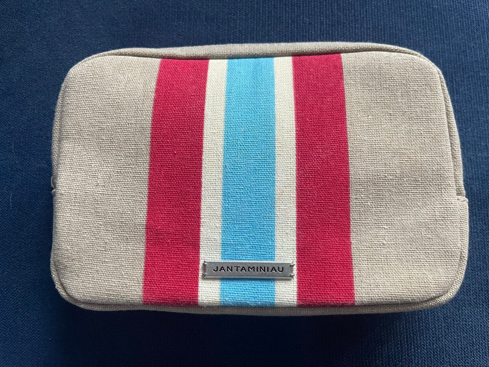 Jan Taminiau KLM business class toilettasje postzak incl inh, Sieraden, Tassen en Uiterlijk, Ophalen of Verzenden, Zo goed als nieuw