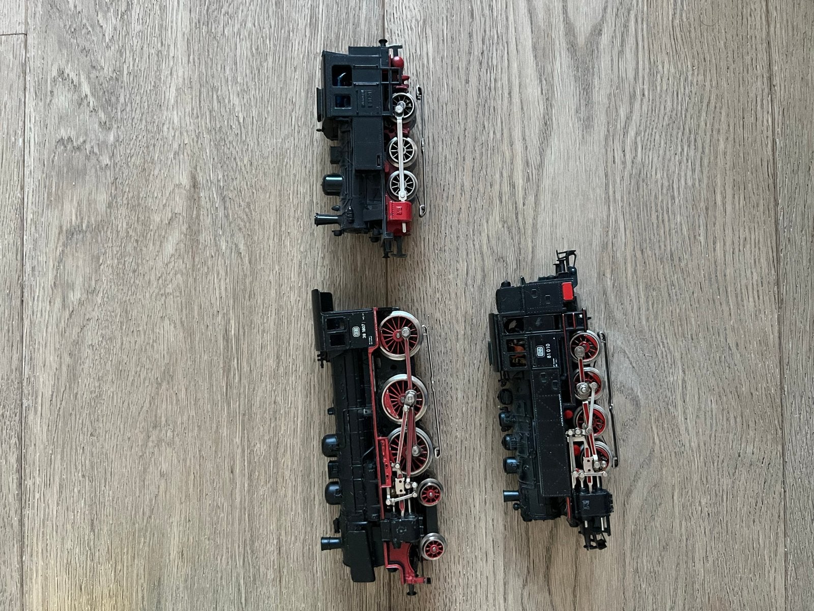 3x Märklin Locomotief Onderdelen - H0 Schaal, Ophalen, Wisselstroom, Gebruikt, Locomotief