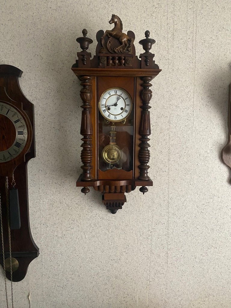Junghans Paardjesklok, Antiek en Kunst, Antiek | Klokken, Ophalen of Verzenden
