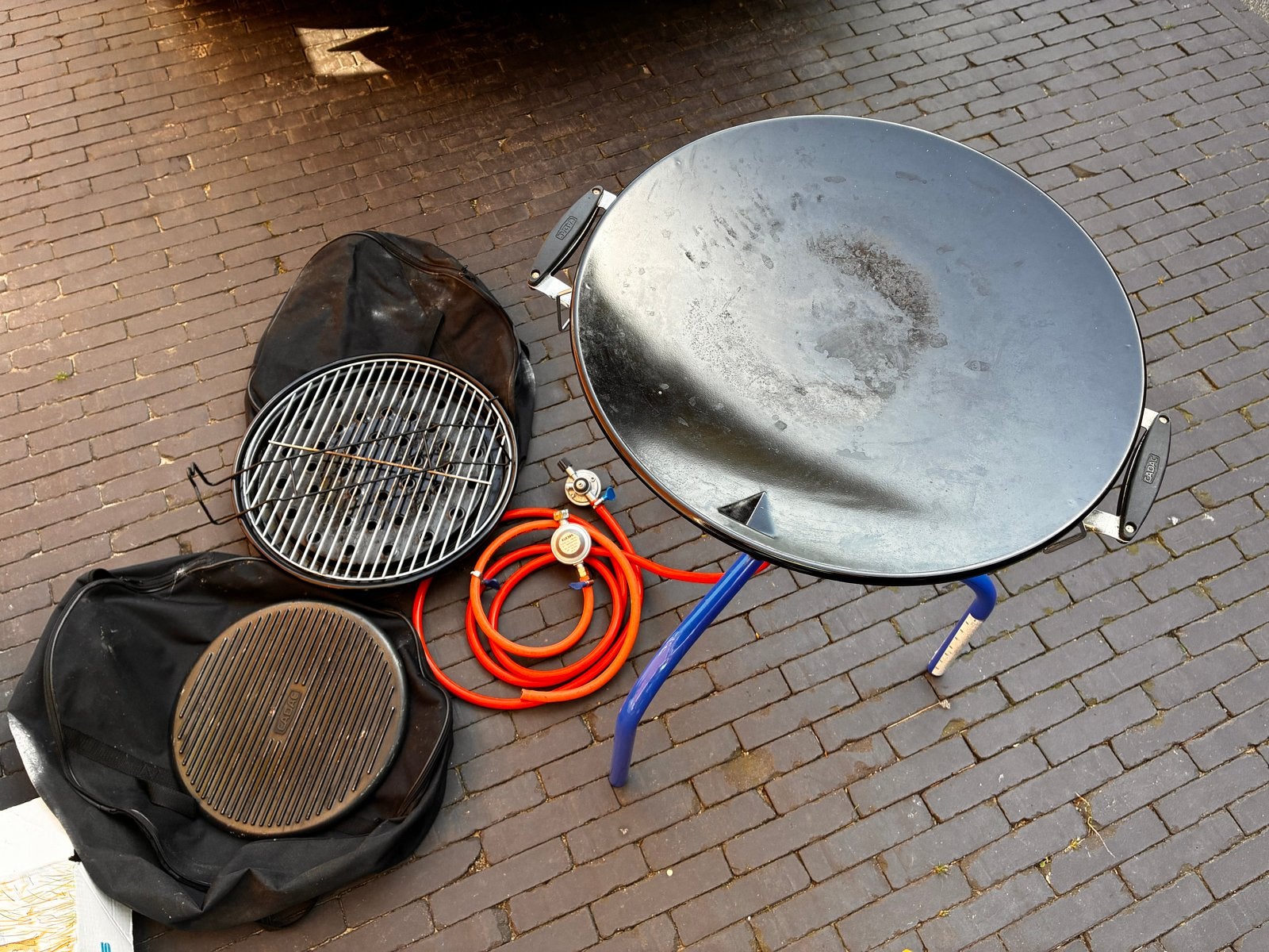 Cadac Skottelbraai met diverse accessoires, Ophalen of Verzenden, Gebruikt