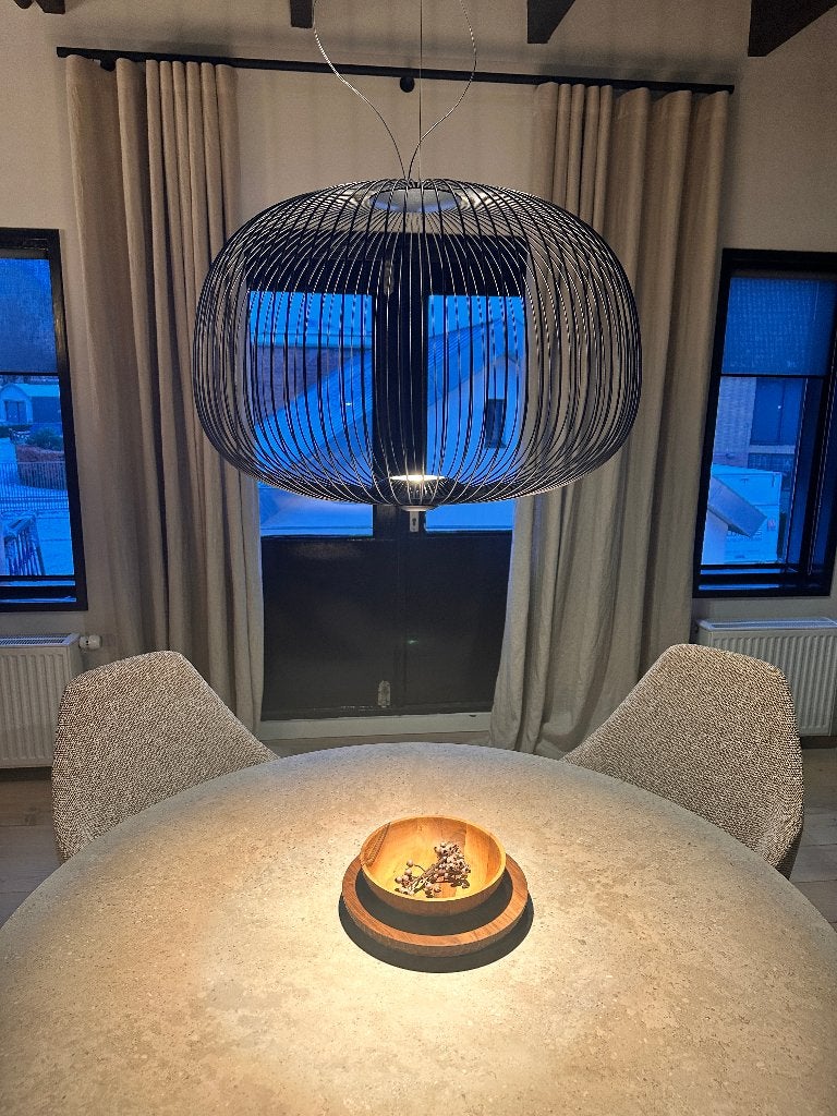 Foscarini hanglamp Spokes 3 my light graphite showroommodel, Huis en Inrichting, Ophalen, Nieuw, Metaal, Overige fittingen