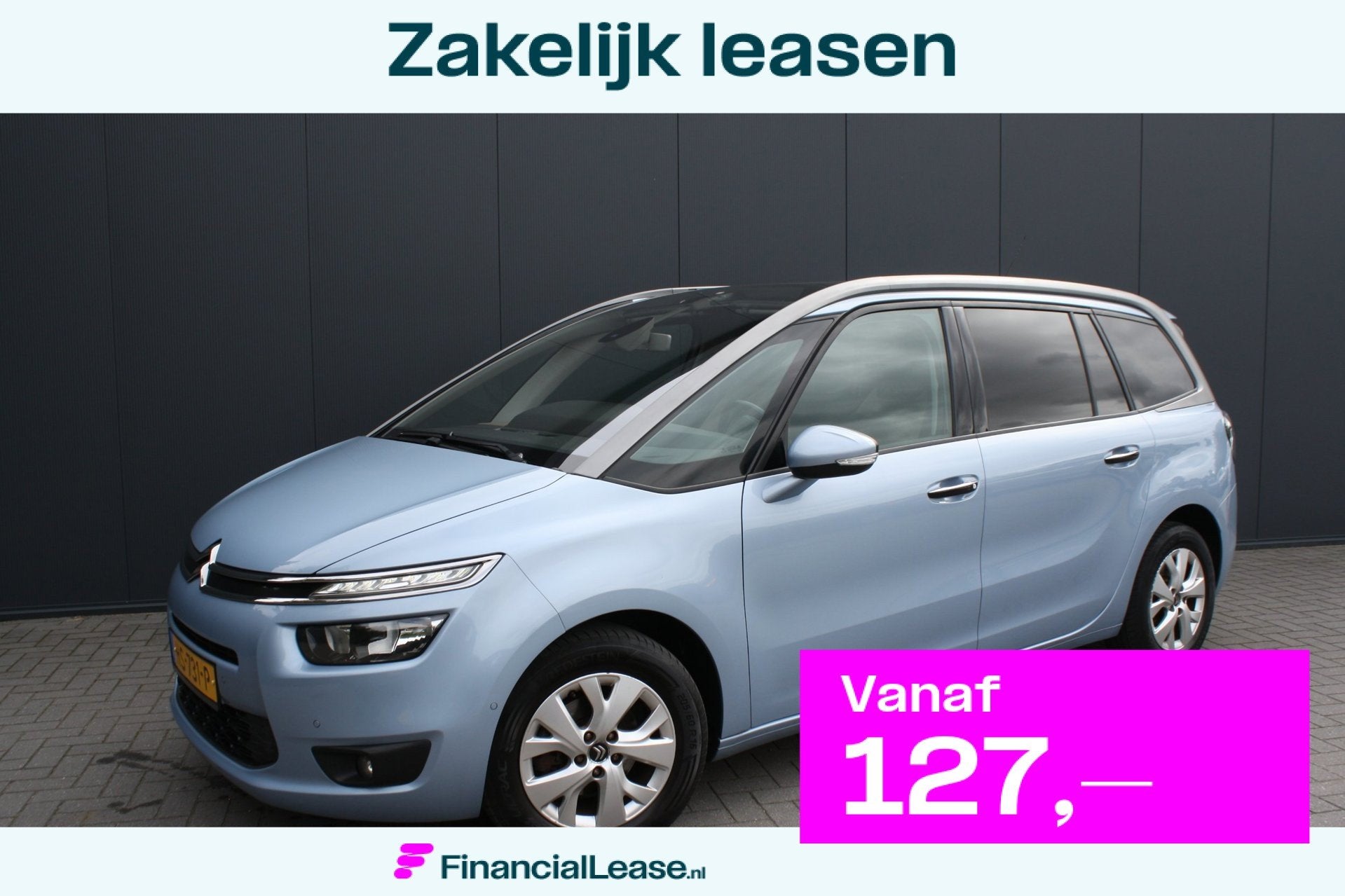 Citroen Grand C4 Picasso 1.6 BlueHDi Business EURO 6 98 gram, Voorwielaandrijving, Stof, Gebruikt, 4 cilinders