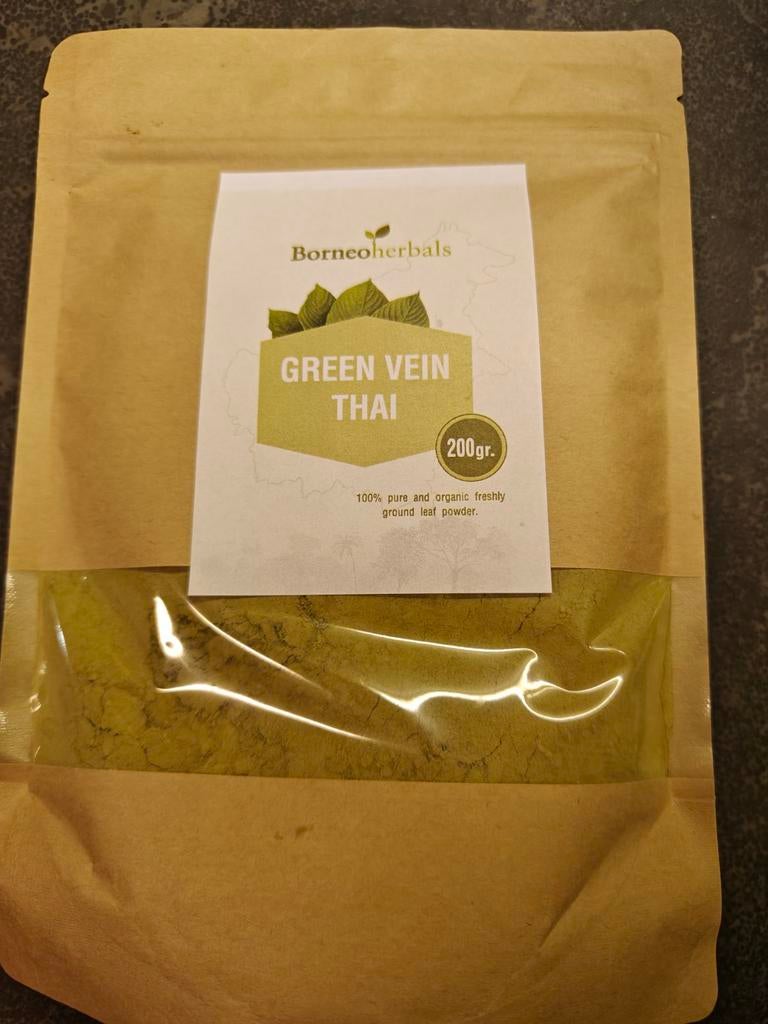 Kratom Green Veon Thai 200gr, Ophalen of Verzenden