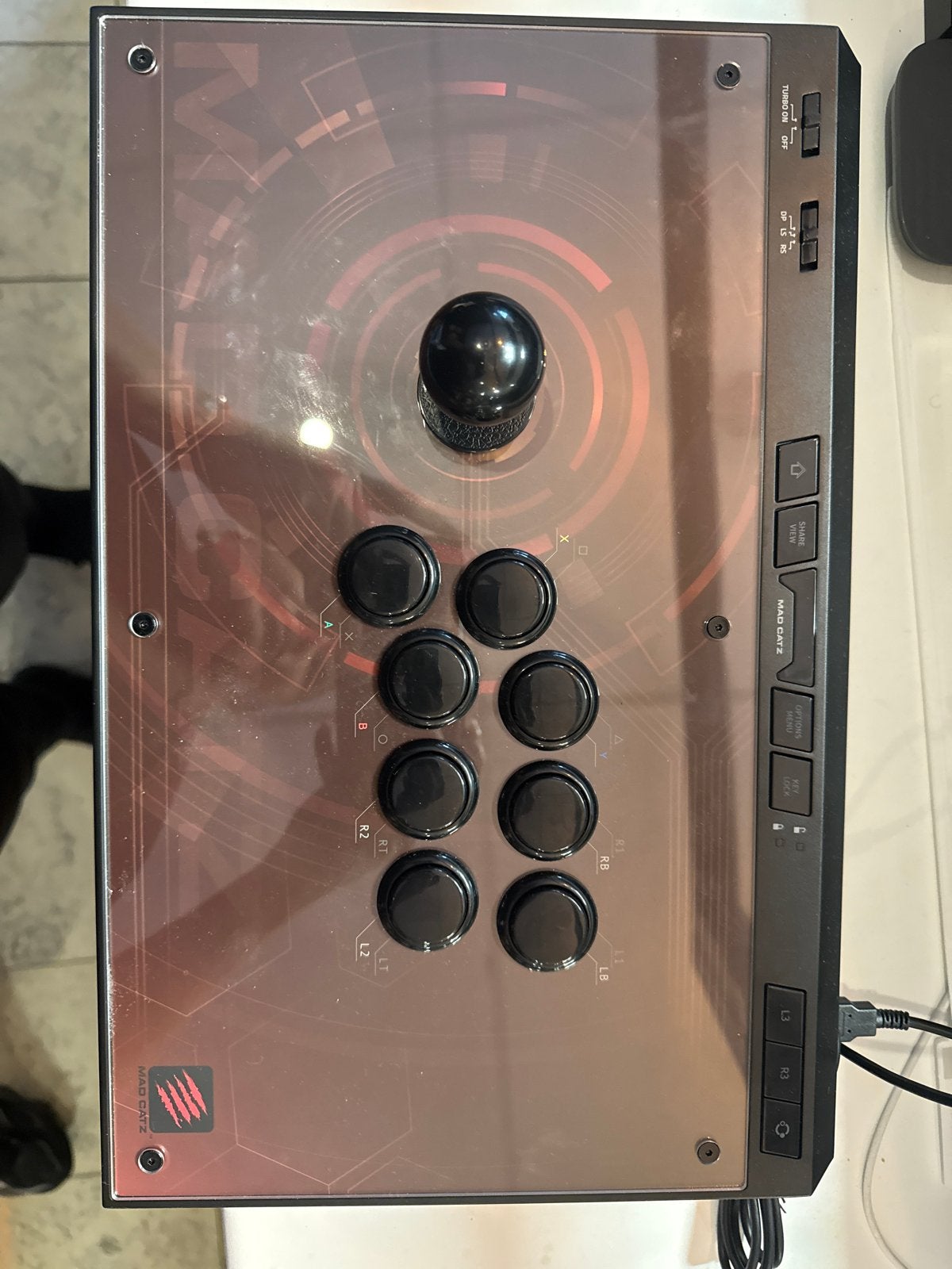 Mad Catz Arcade FightStick Tournament Edition 2+ voor PS4, Zo goed als nieuw, Overige typen, Overige merken, PlayStation