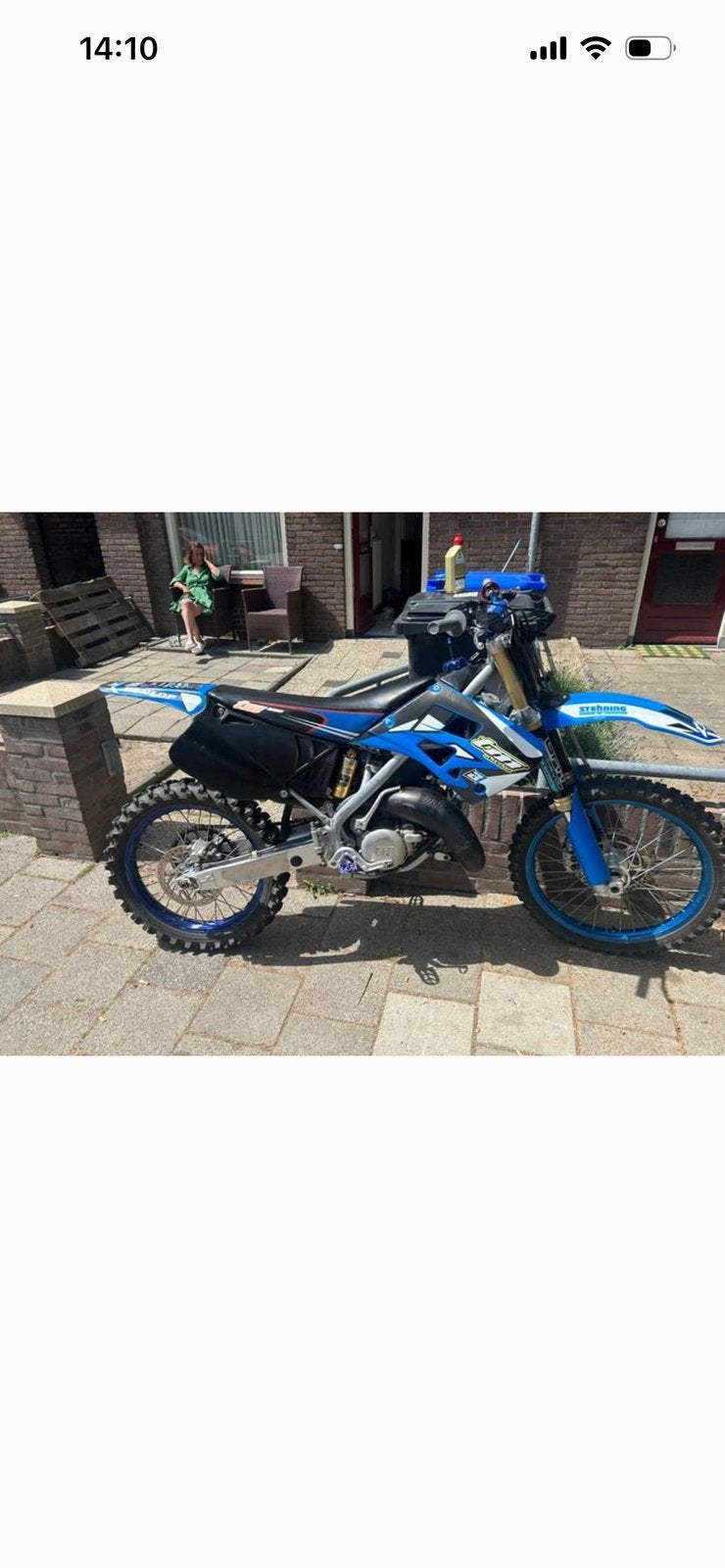 TM Racing 125cc crossmotor, Ophalen of Verzenden, Zo goed als nieuw, Overige merken