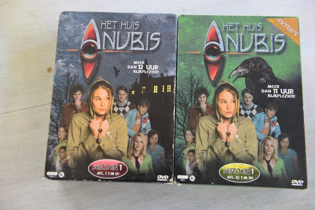 HET HUIS ANUBIS = Complete Eerste Seizoen 8DVDbox, Seizoen 1, Verzenden, Alle leeftijden, Nederlands