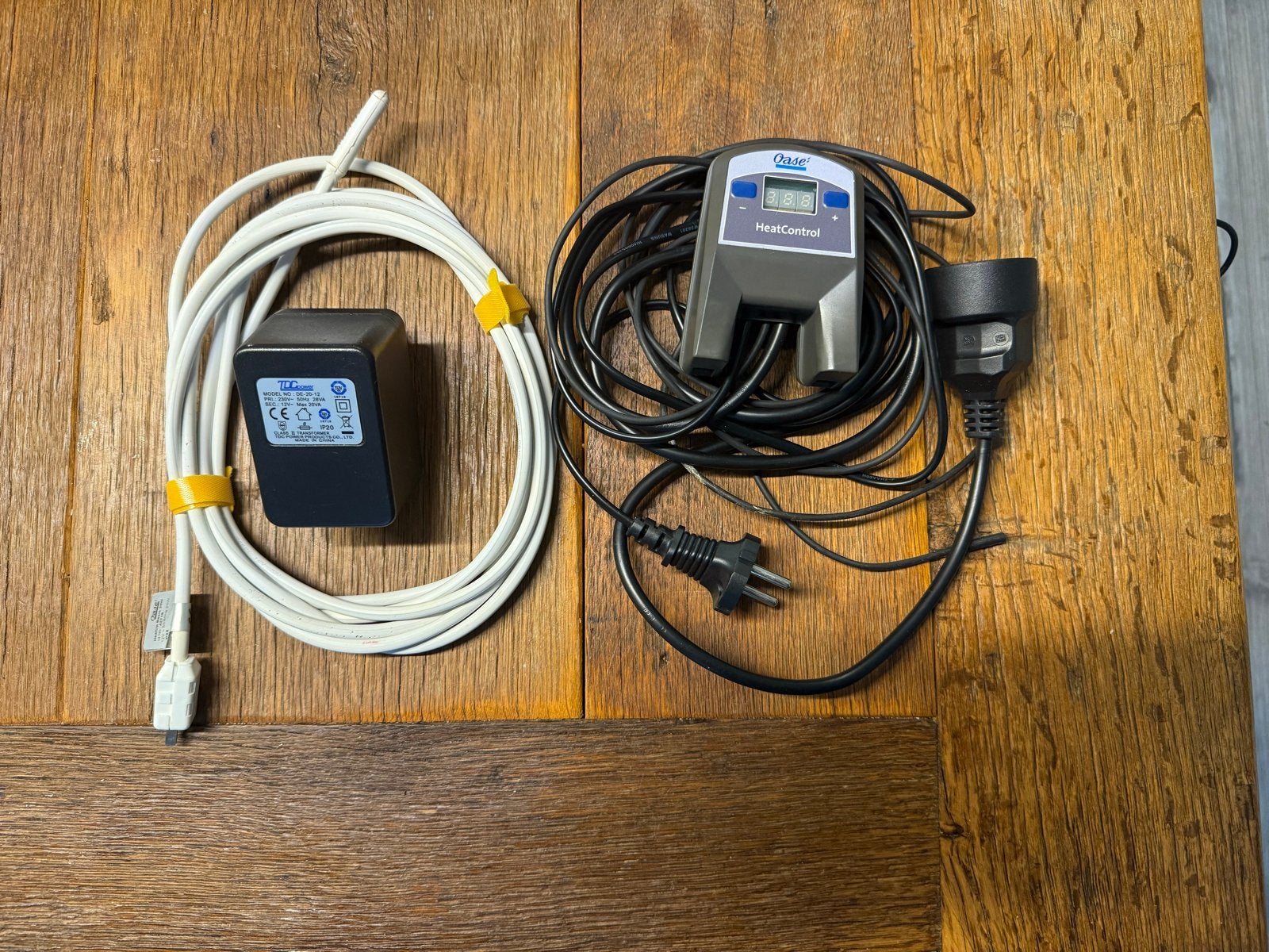 Oase Heat Up Basis 20W met Heat Control, Dieren en Toebehoren, Gebruikt, Oase, Verlichting of Verwarming, Ophalen of Verzenden