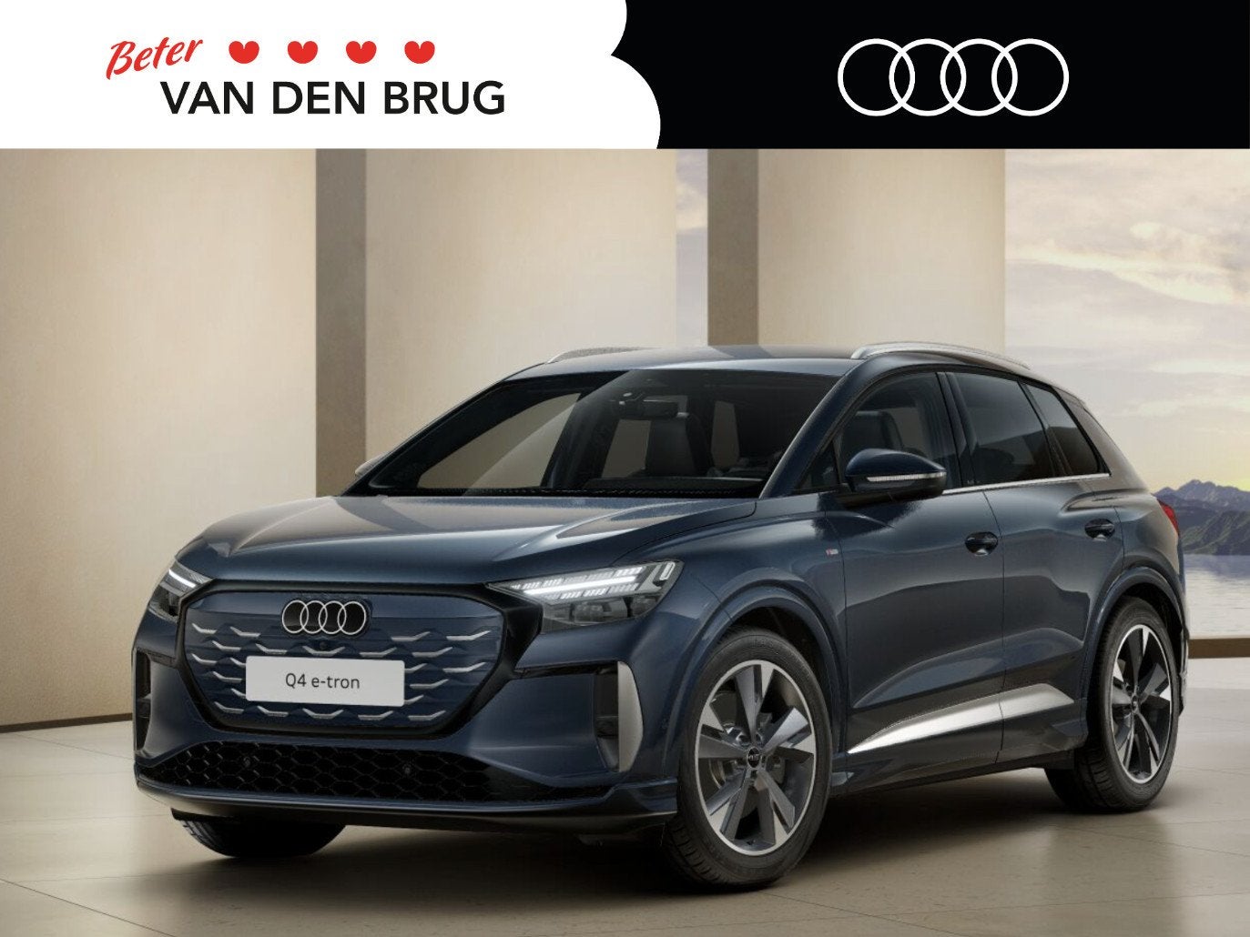 Audi Q4 e-tron S edition 82 kWh 286 PK SUV | Tech plus pakke