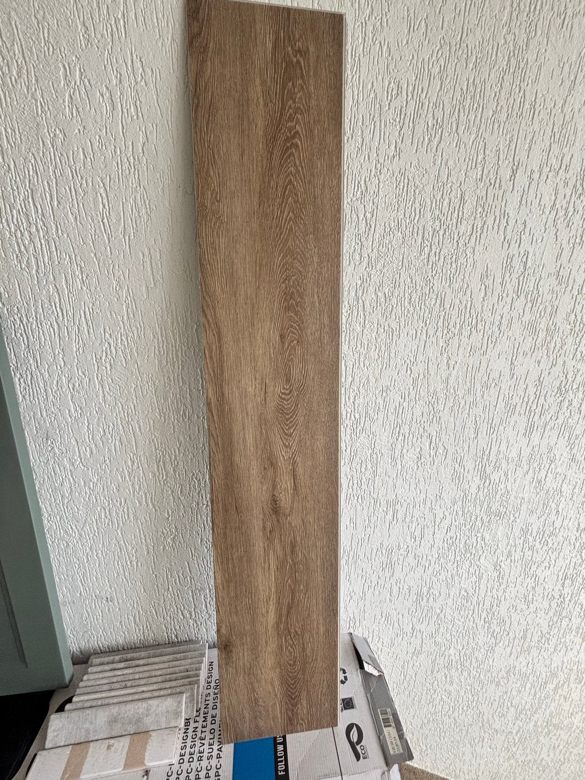 Pvc click laminaat - 19 pakken (41,8m2) - Zo goed als nieuw, Ophalen, Kunststof, 50 tot 150 cm, Zo goed als nieuw