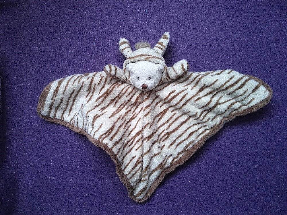 BUKOWSKI Knuffeldoekje BEER ZEBRA ZIGGY **Nieuw**, Ophalen of Verzenden, Nieuw, Beer, Overige merken