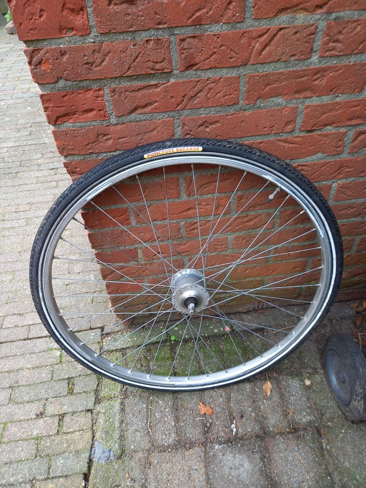 Fietswiel met band - Gebruikt, Wiel, Gebruikt, Stadsfiets, Ophalen of Verzenden