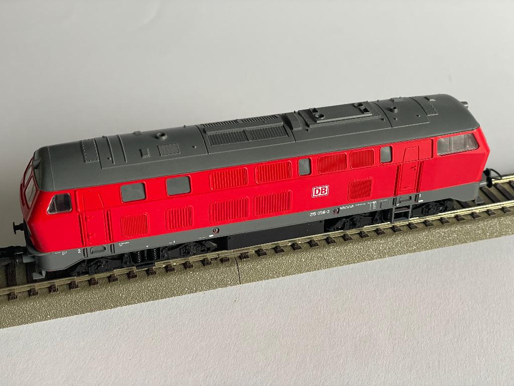 Roco digitale diesel loc BR 215 056-3 van DB AG, Gebruikt, Ophalen of Verzenden, NS, Roco