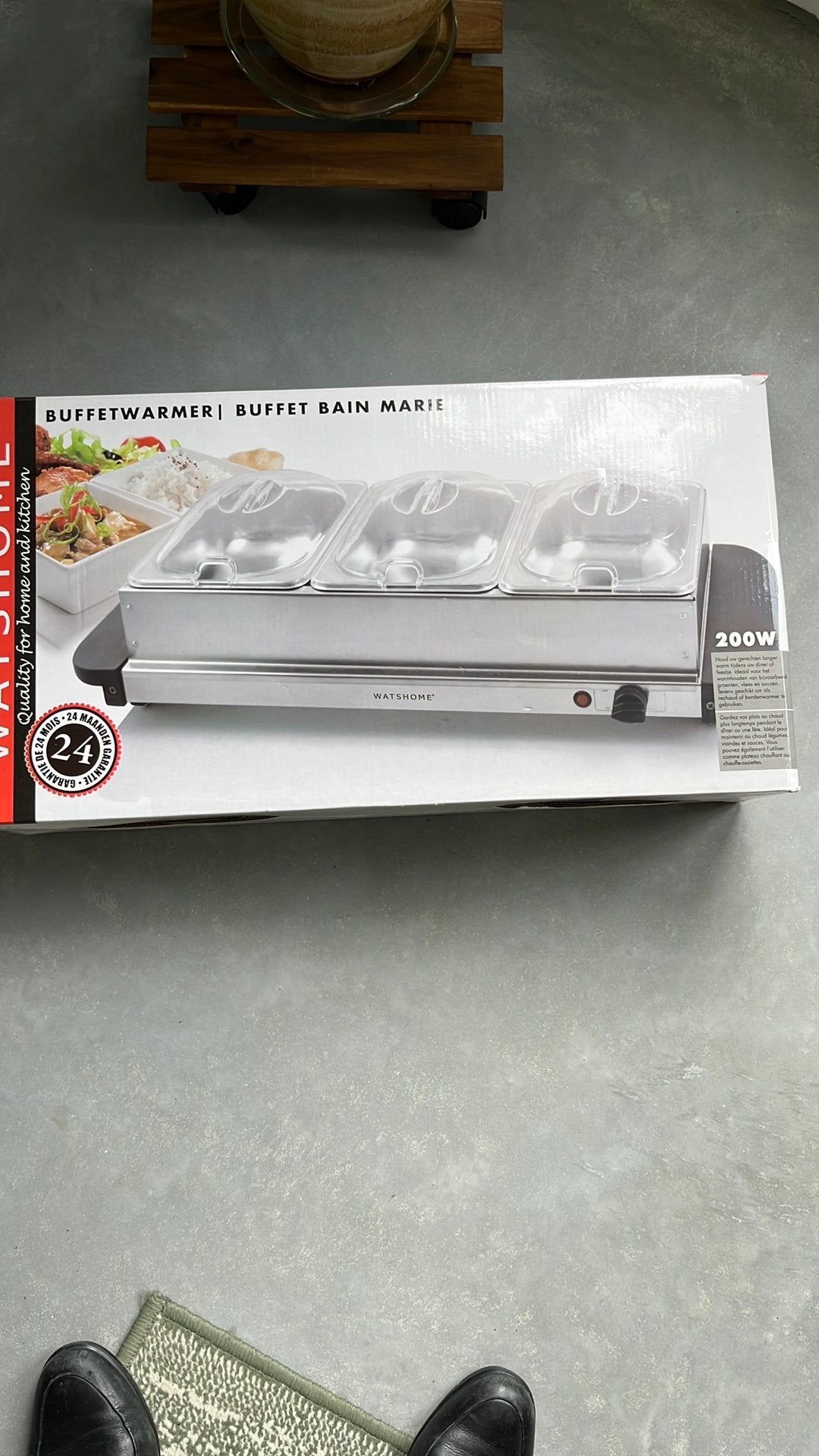 Buffetwarmer, Ophalen of Verzenden, Nieuw