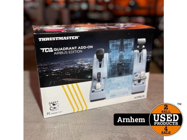 Thrustmaster TCA Throttle Quadrant Airbus Edition PC, Thrustmaster, Zo goed als nieuw, https://support.thrustmaster.com/en/contact-en/