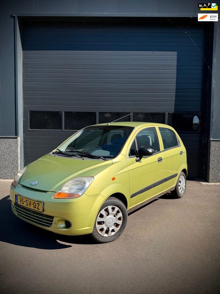 Chevrolet Matiz #Inruiler rijdt en schakelt goed!, Voorwielaandrijving, Stof, Gebruikt, Bedrijf