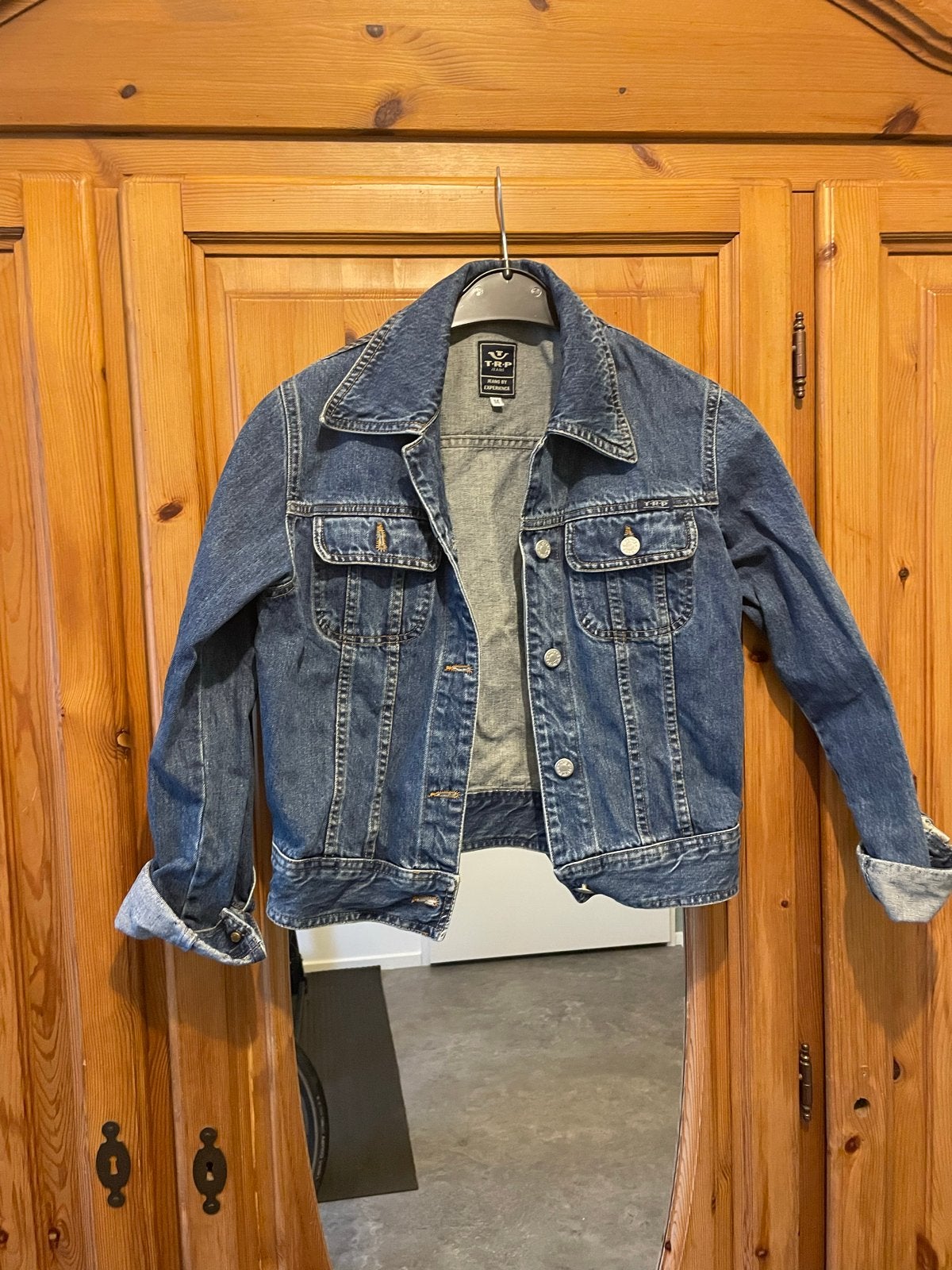 TRP Jeans spijkerjack maat M, Ophalen of Verzenden, Gedragen, Maat 38/40 (M), Blauw