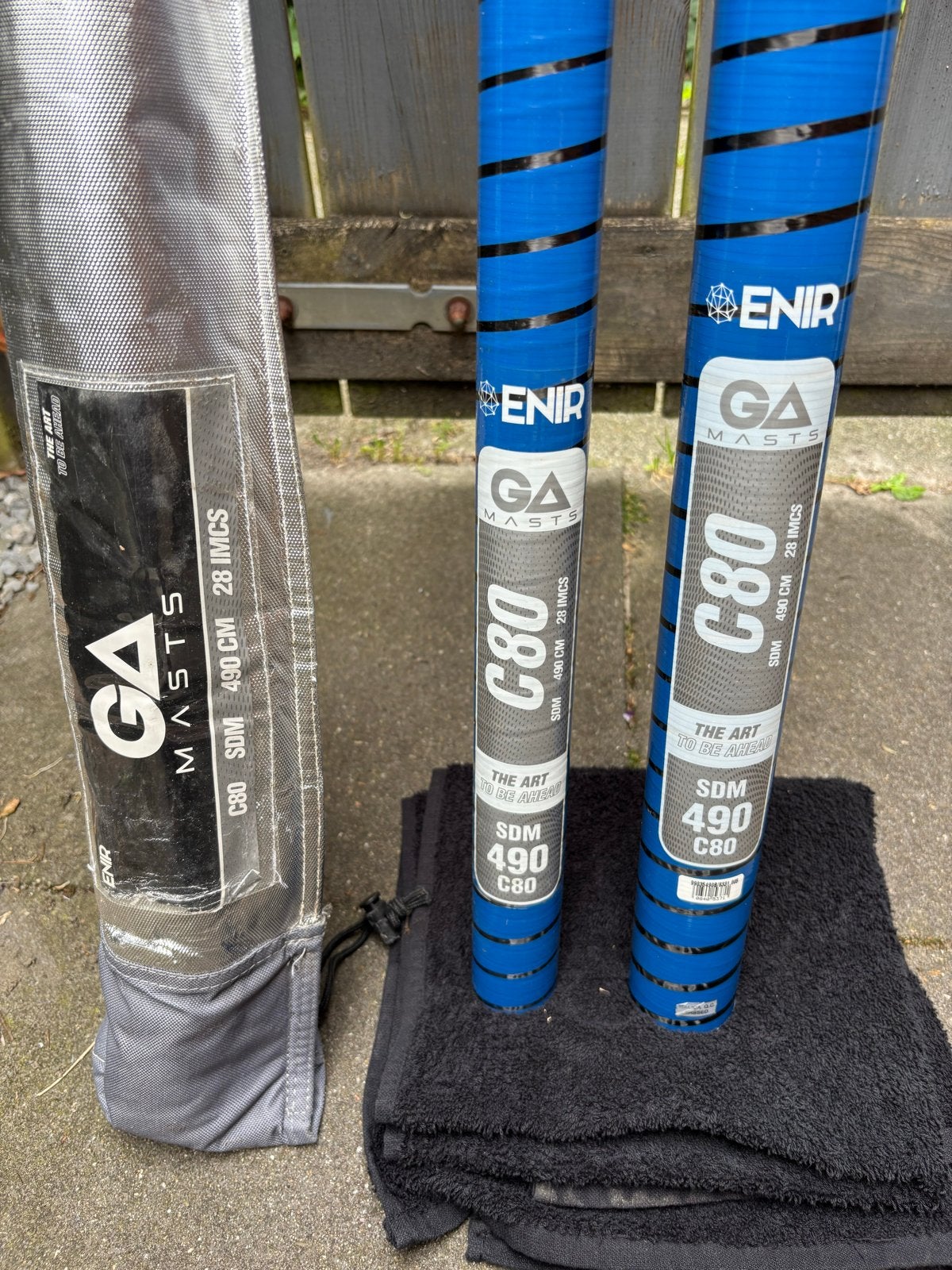 GA Sails C80 SDM 490 CM 28 IMCS Mast, Ophalen, Zo goed als nieuw, Gaastra, Mast