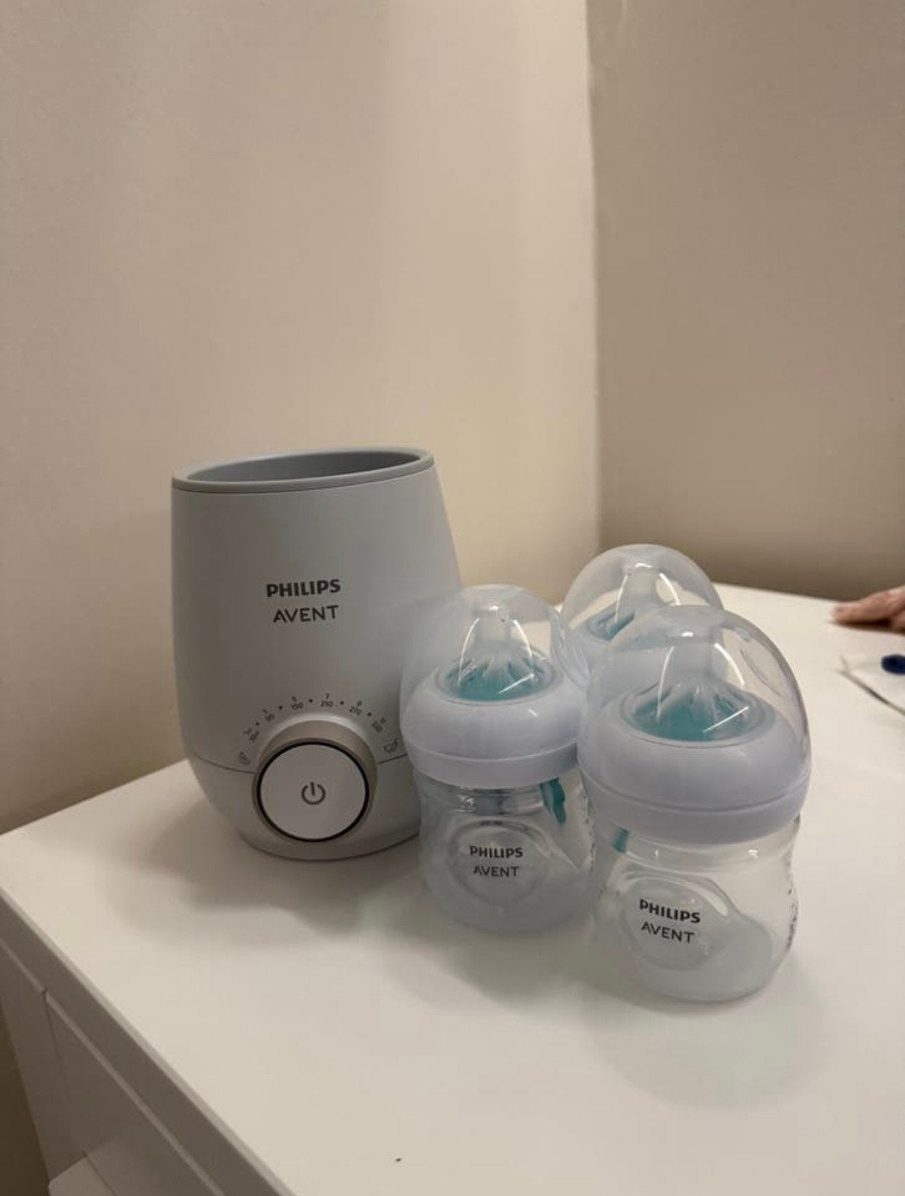 Phillips avent flessenwarmer, Kinderen en Baby's, Ophalen of Verzenden, Zo goed als nieuw, Flessen- of potjesverwarmer