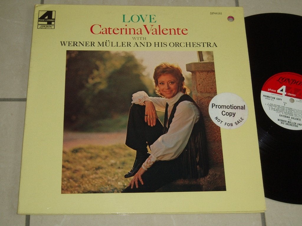 promo LP Caterina Valente - Love , made in England, Promo, Verzenden, Gebruikt, LP