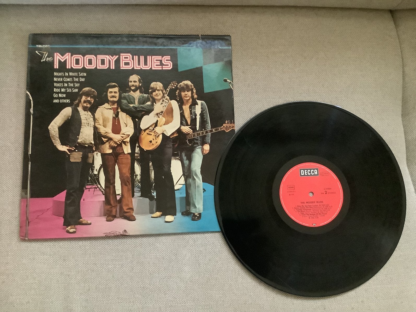 LP, The Moody Blues ( div hits)Duitse Persing, Ophalen of Verzenden, Gebruikt, LP