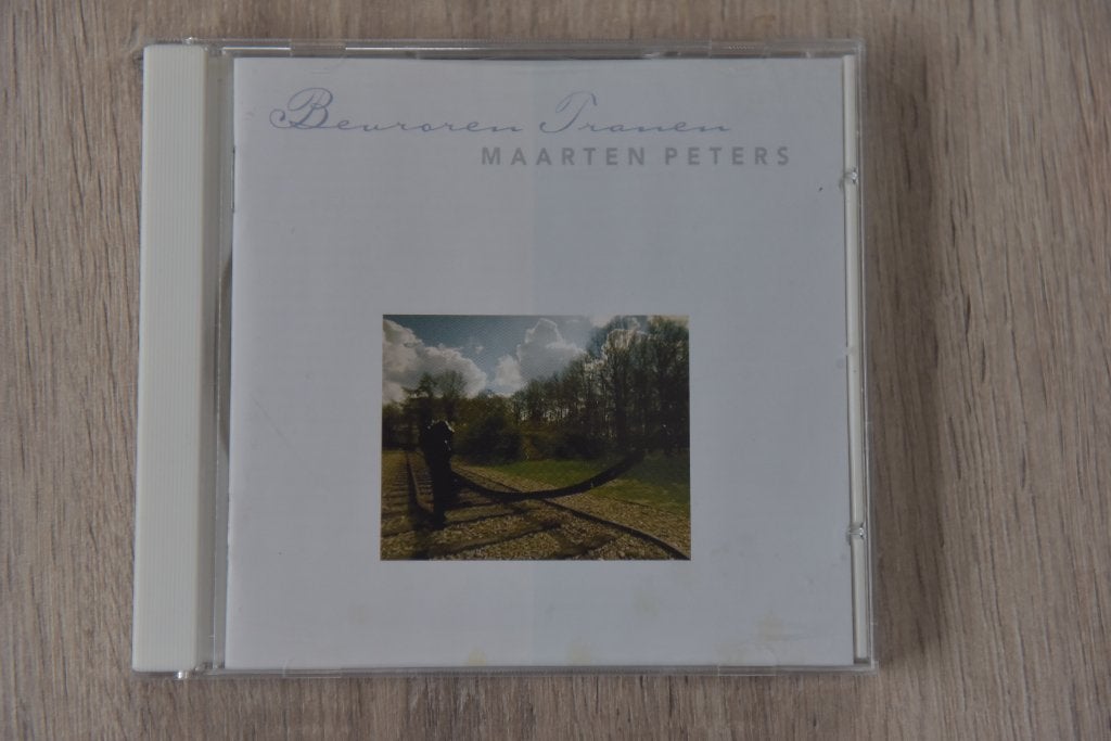 GESIGNEERDE CD - MAARTEN PETERS -- BEVROREN TRANEN, Verzenden, Inclusief doosje, Zo goed als nieuw, Singer-songwriter