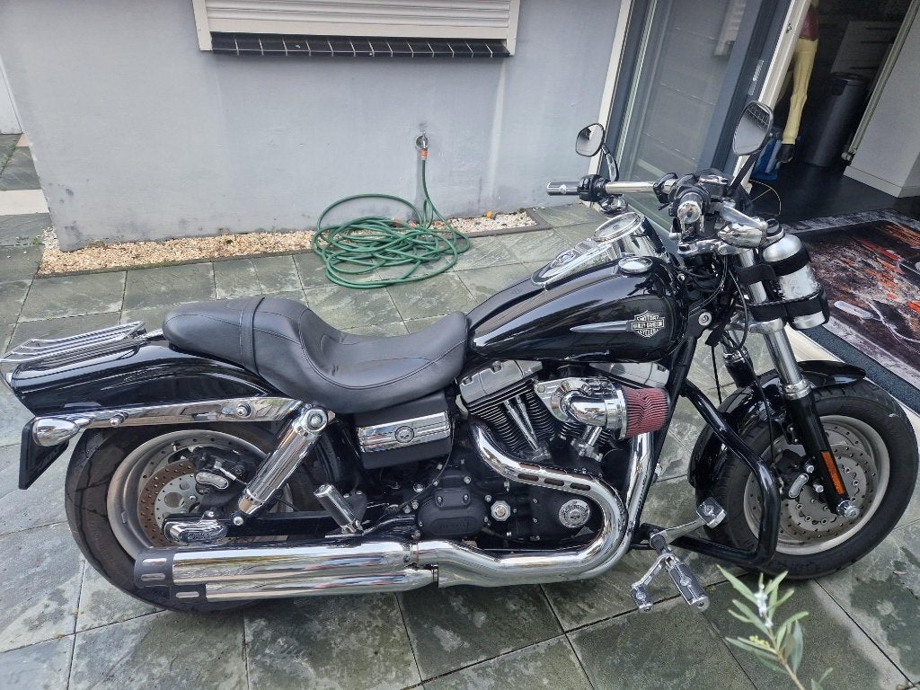 Dyna Fatbob 2008, 2 cilinders, 1600 cc, Chopper, Gebruikt