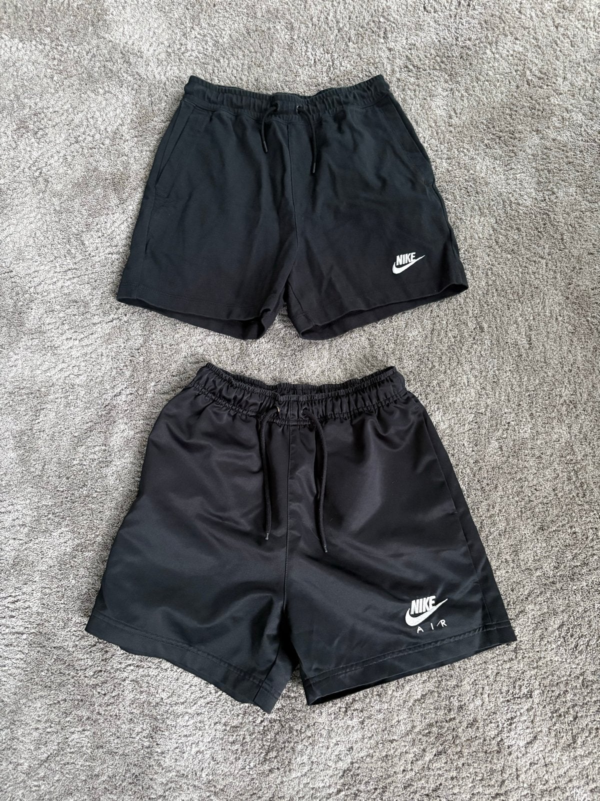Nike sportshorts (2 stuks) - Zwart - Maat XS, Ophalen of Verzenden, Gedragen, Maat 34 (XS) of kleiner, Zwart