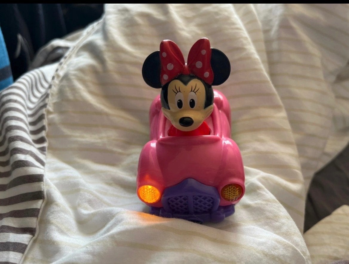 VTech Minnie Mouse Cabrio - Interactief Speelgoed, Ophalen of Verzenden, Gebruikt, 6 maanden tot 2 jaar