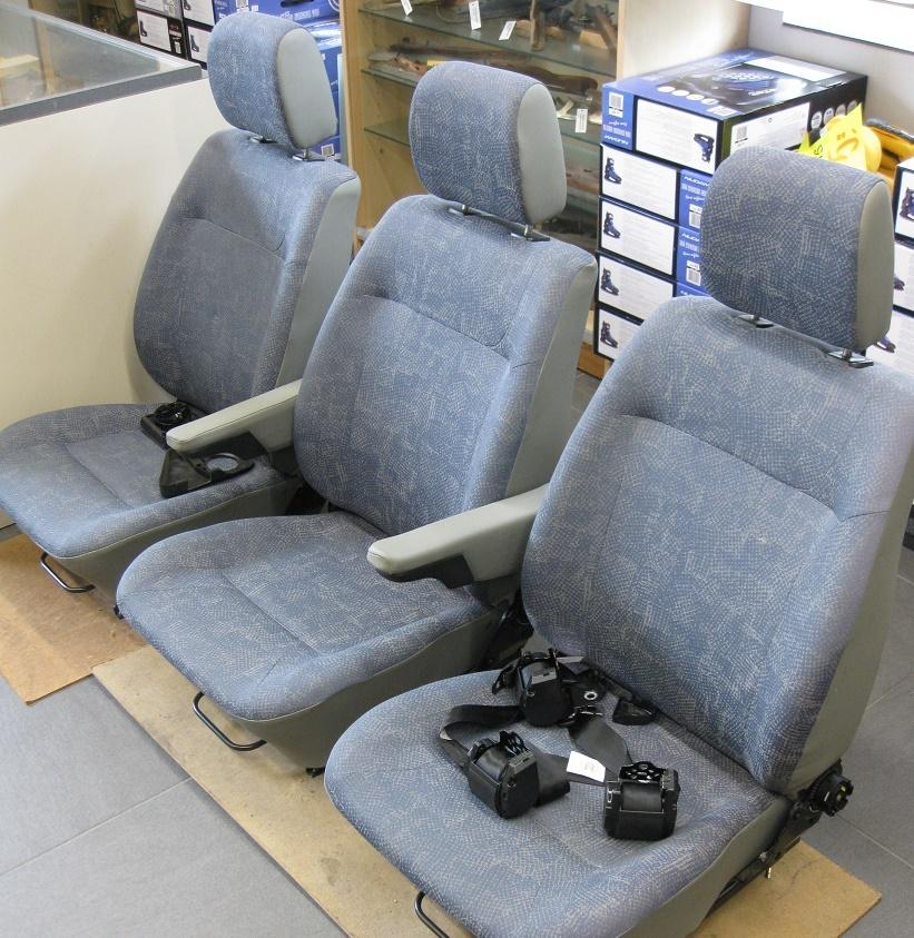3 zitstoelen en cabine voor bestel auto, Auto diversen, Ophalen, Gebruikt