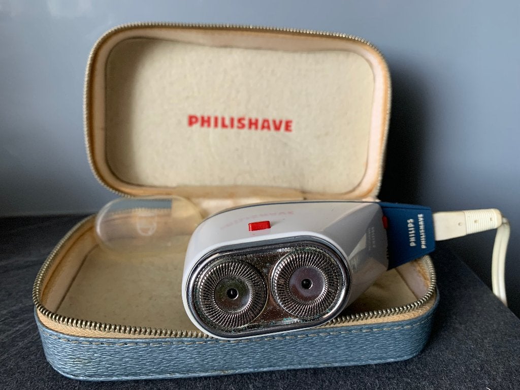 Philips SC7920 retro scheerapparaat | 1962, Ophalen of Verzenden, Persoonlijke verzorging
