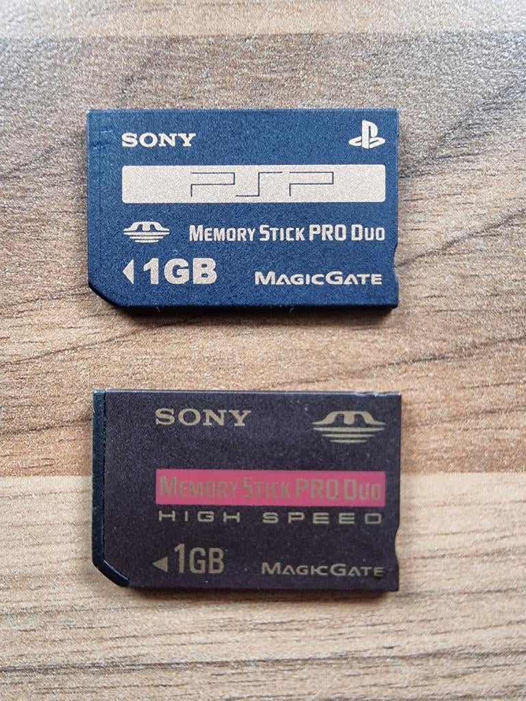 PSP 1 GB Memory Sticks, Spelcomputers en Games, Spelcomputers | Sony PlayStation Portables | Accessoires, Ophalen of Verzenden
