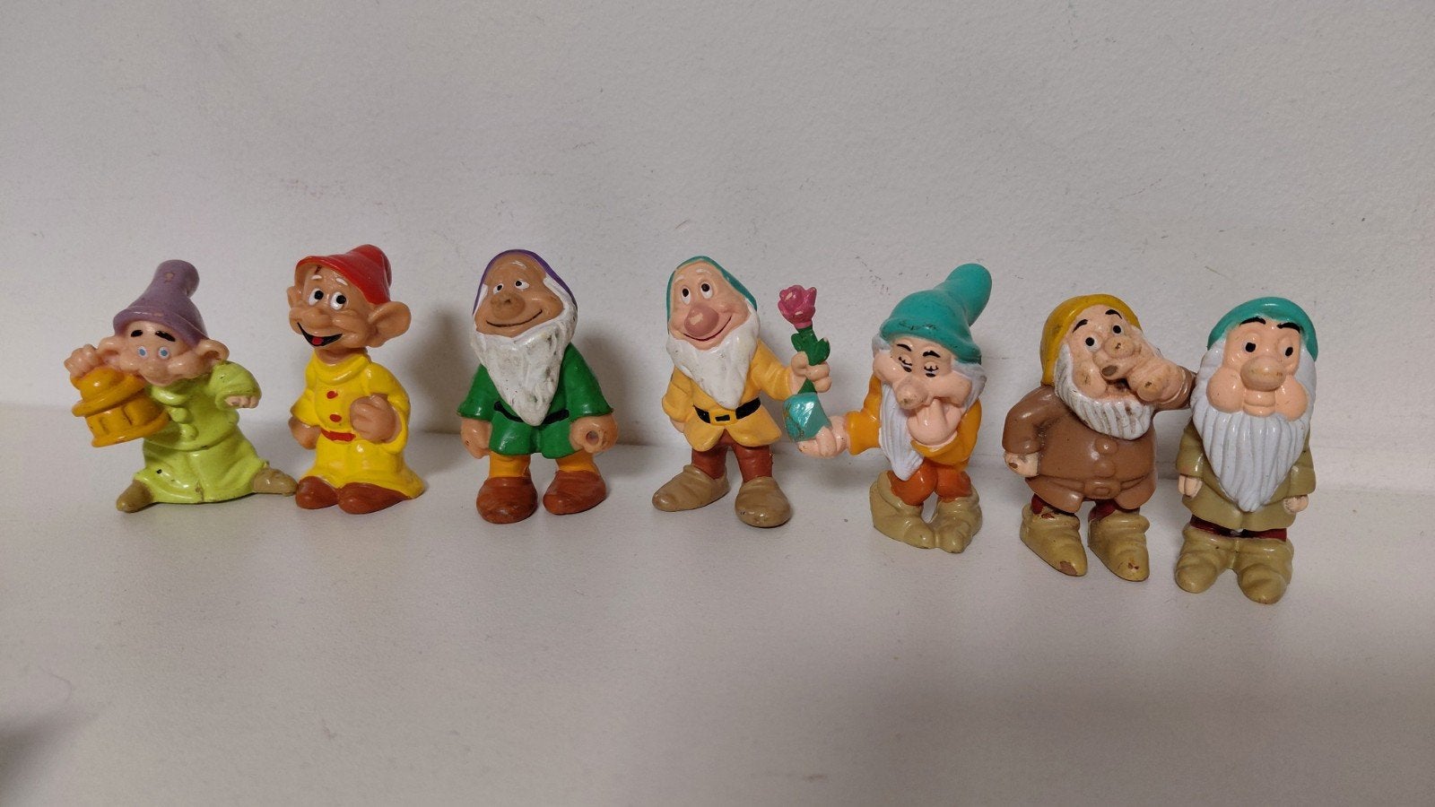 Dwergen Disney poppetjes, Ophalen of Verzenden, Zo goed als nieuw