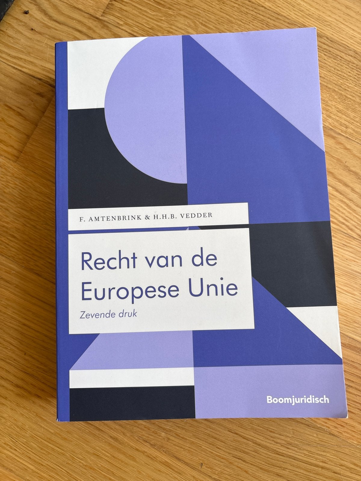 Recht van de Europese Unie - Onbeschreven, Ophalen of Verzenden, Gamma, Nieuw, HBO