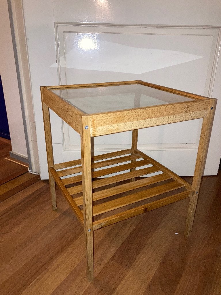 Nesna bijzettafeltje IKEA, Overige materialen, Minder dan 55 cm, Gebruikt, Vierkant