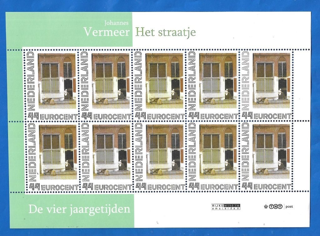 NVPH 2563 11 Vel - De Vier Jaargetijden - Het Straatje, Postzegels en Munten, Verzenden, Na 1940, Postfris