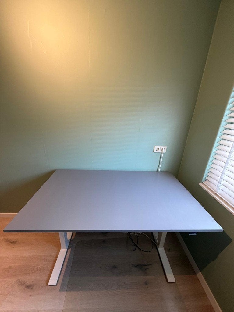 Te koop: elektrisch zit/sta bureau Rodulf, Huis en Inrichting, Ophalen, Elektrisch, Nieuw, Zit-sta bureau