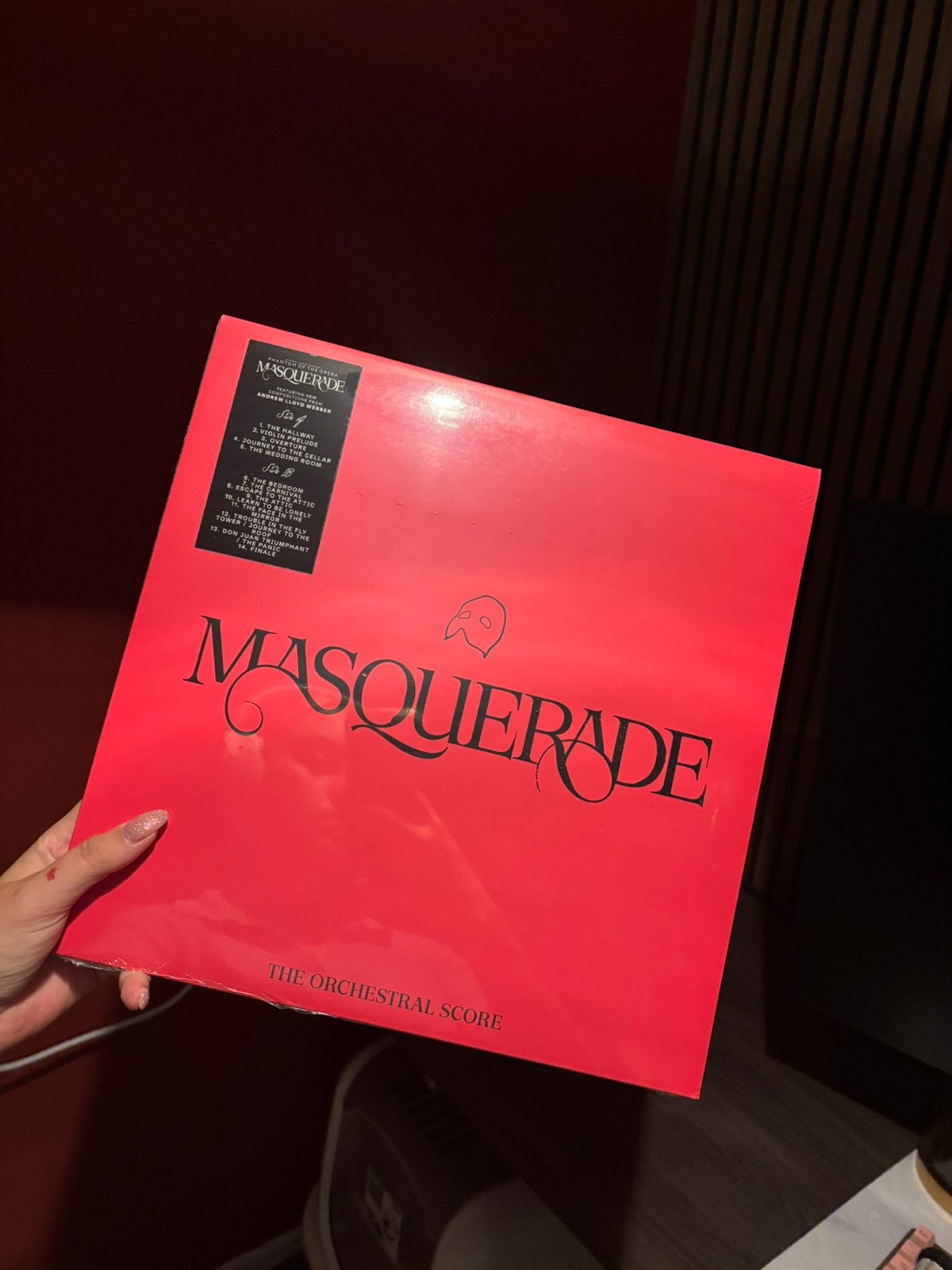 Masquerade: The Orchestral Score - Andrew Lloyd Webber LP, Ophalen, LP, Film en Theater, Geseald
