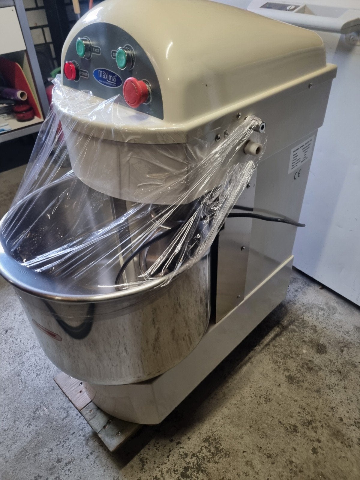 Maxima Spiraalmixer 30L - 230v, Ophalen, Gebruikt