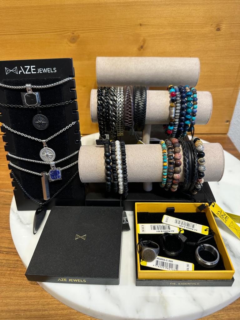AZE jewels, Zwart, Heer, Nieuw, Ophalen of Verzenden