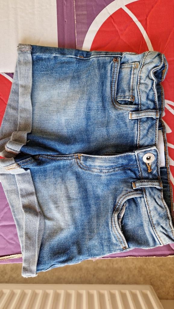 Zara Kids spijkerbroekje maat 128, Kinderen en Baby's, Kinderkleding | Maat 128, Broek, Meisje, Ophalen of Verzenden, Zo goed als nieuw