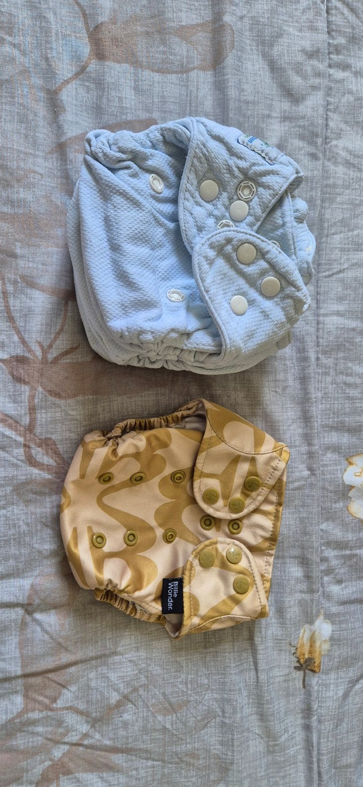 Newborn Blümchen wasbareluiers + overbroek van WW, Ophalen of Verzenden, Zo goed als nieuw, Overige typen