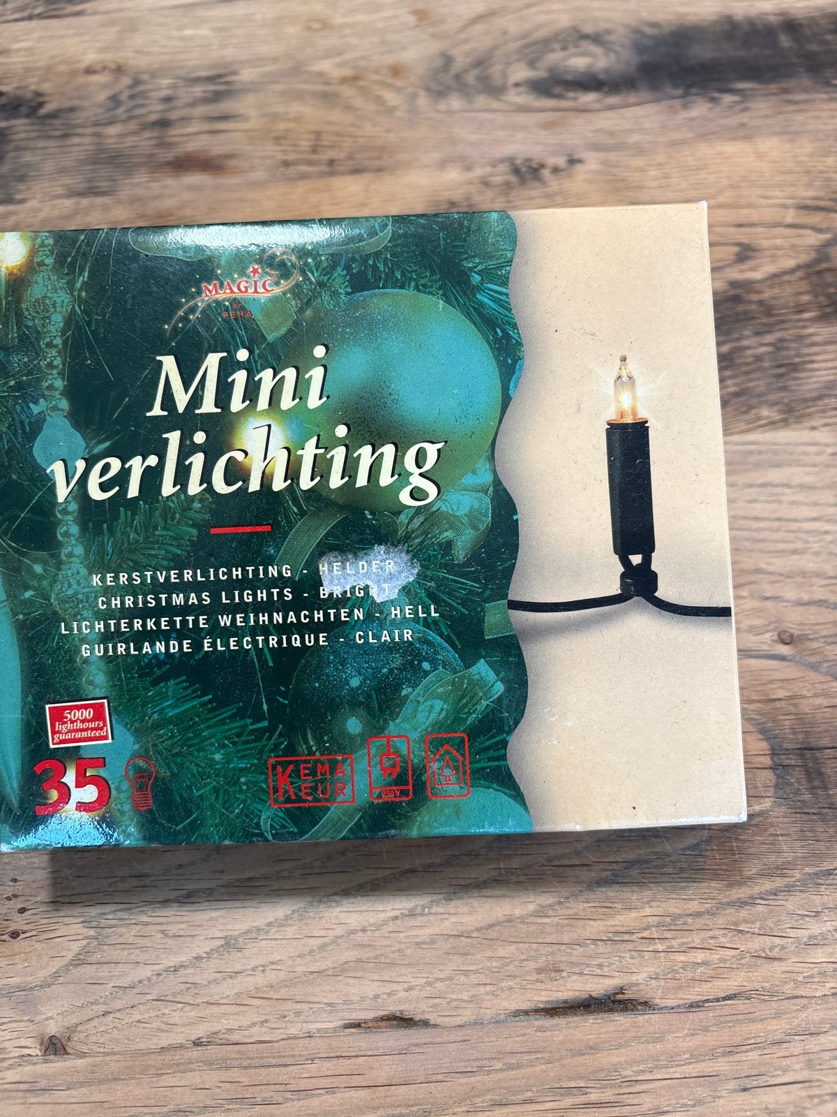 vintage mini verlichting, Ophalen of Verzenden, Gebruikt